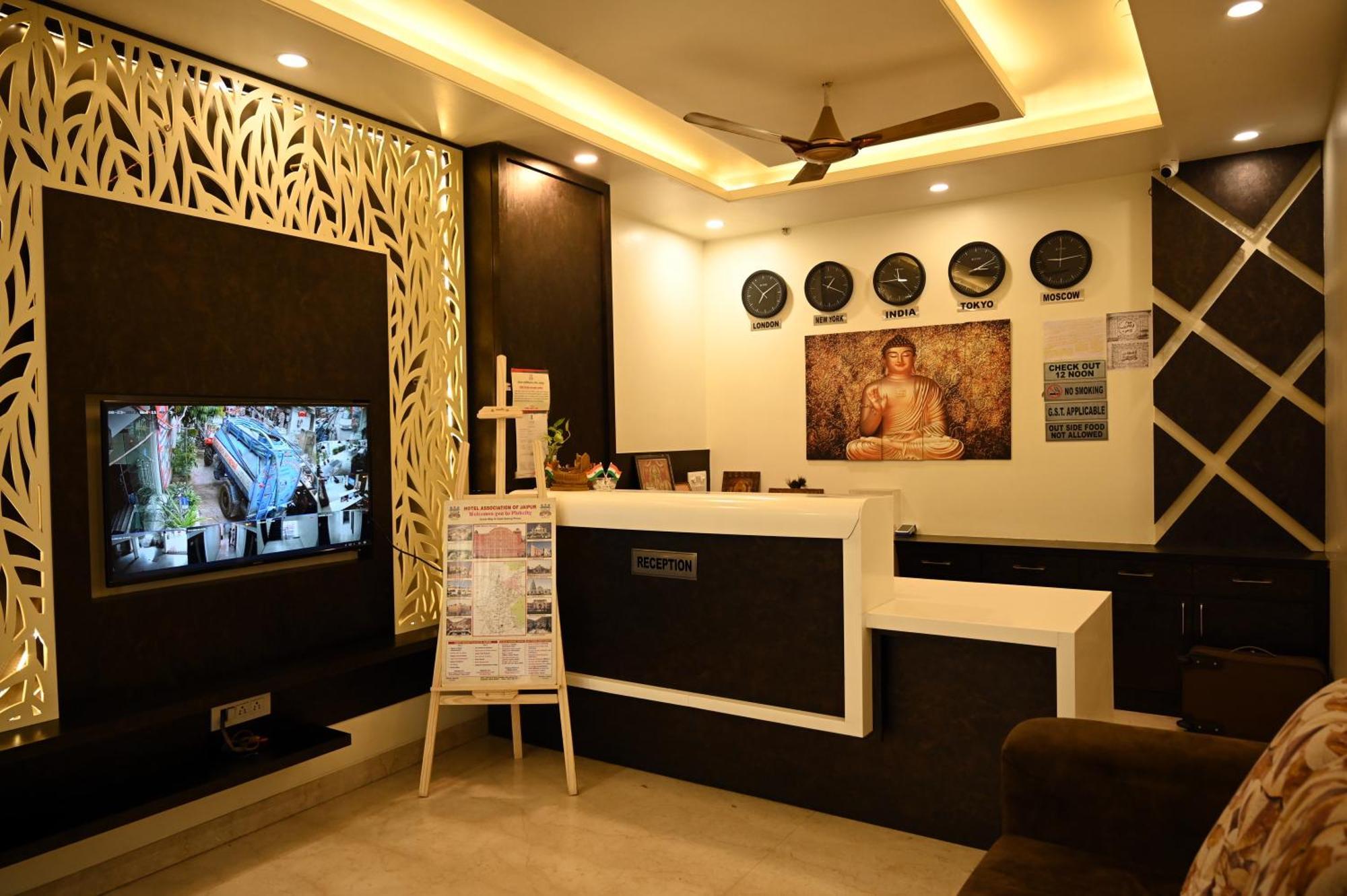 Hotel Pulse Inn Near Railway Station Jaipur Eksteriør billede